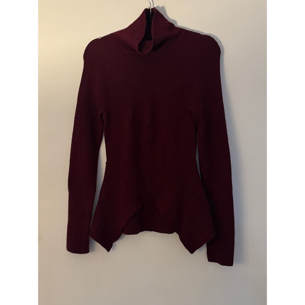 SPORTMAX CODE Wool Blend Peplum Sweater